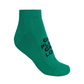 Castelbajac Men's Season Slogan Point Ankle Socks - Green
