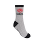 Castelbajac Men's Contrast Accent Long Socks - Grey