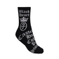 Castelbajac Men's Capsule Line Pattern Point Long Socks - Black