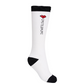 Castelbajac Women's Heart Point Knee Socks - Black
