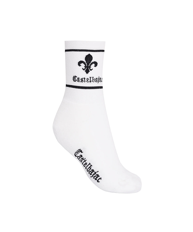 Castelbajac Women's Capsule Line Long Socks - White
