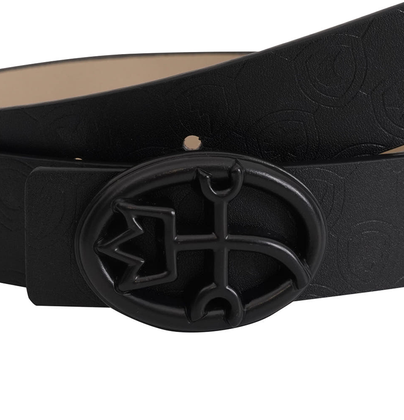 Castelbajac Women's Reversible Belt - Black