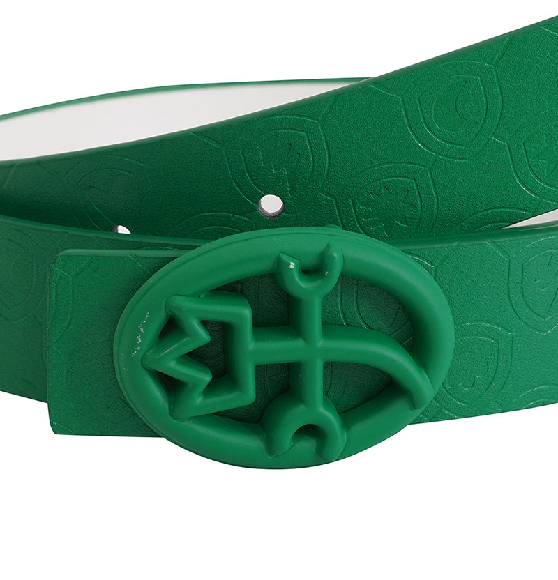 Castelbajac Women's Reversible Belt - Green