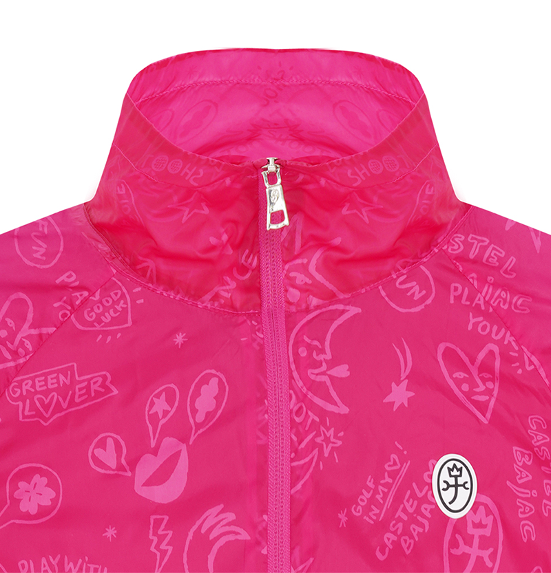 Castelbajac Women's Back String Windbreaker -  2 Colors