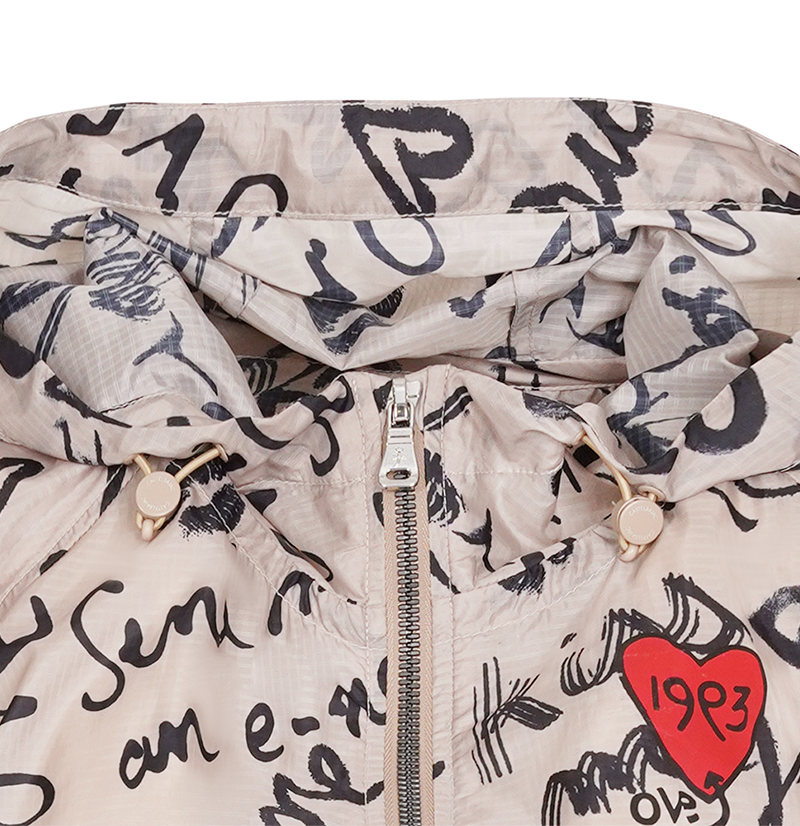 Castelbajac Women's Letter Windbreaker - 2 Colors