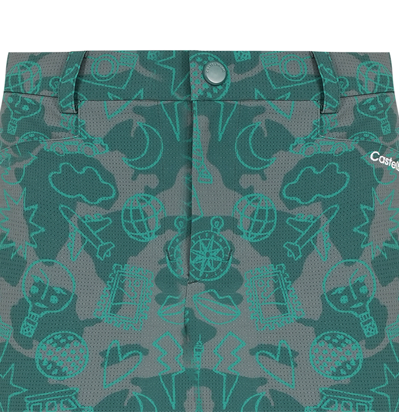 Castelbajac Men's Mesh Pants - 2 Colors