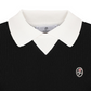Castelbajac Women's ribbed Short-Sleeve Sweater - Black