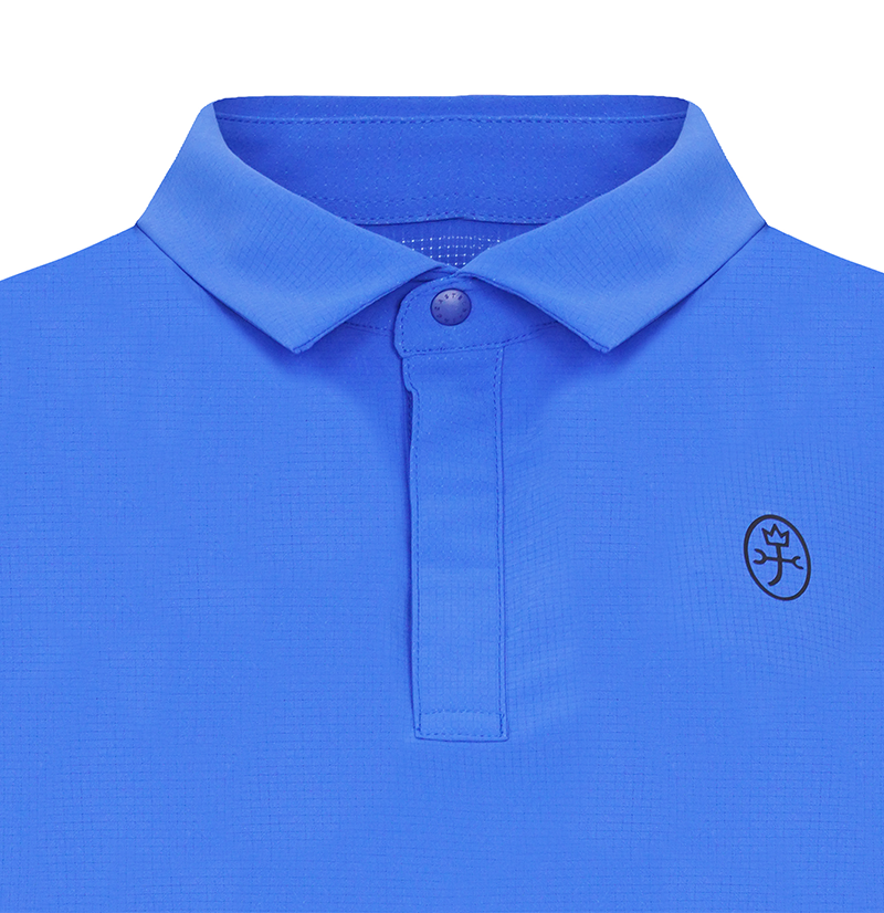 Castelbajac Men's Back Printed Functional Collared T-Shirt - 3 Colors