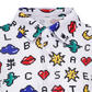 Castelbajac Men's Pixel Print Polo T-Shirt - 2 Colors