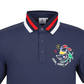 Castelbajac Men's Hope Short-Sleeve Collared T-Shirt - Navy
