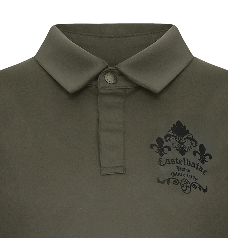 Castelbajac Men's Shoulder Print Polo T-Shirt - 2 Colors