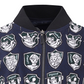 Castelbajac Men's Patterned Blue Jacket Jumper - Navy
