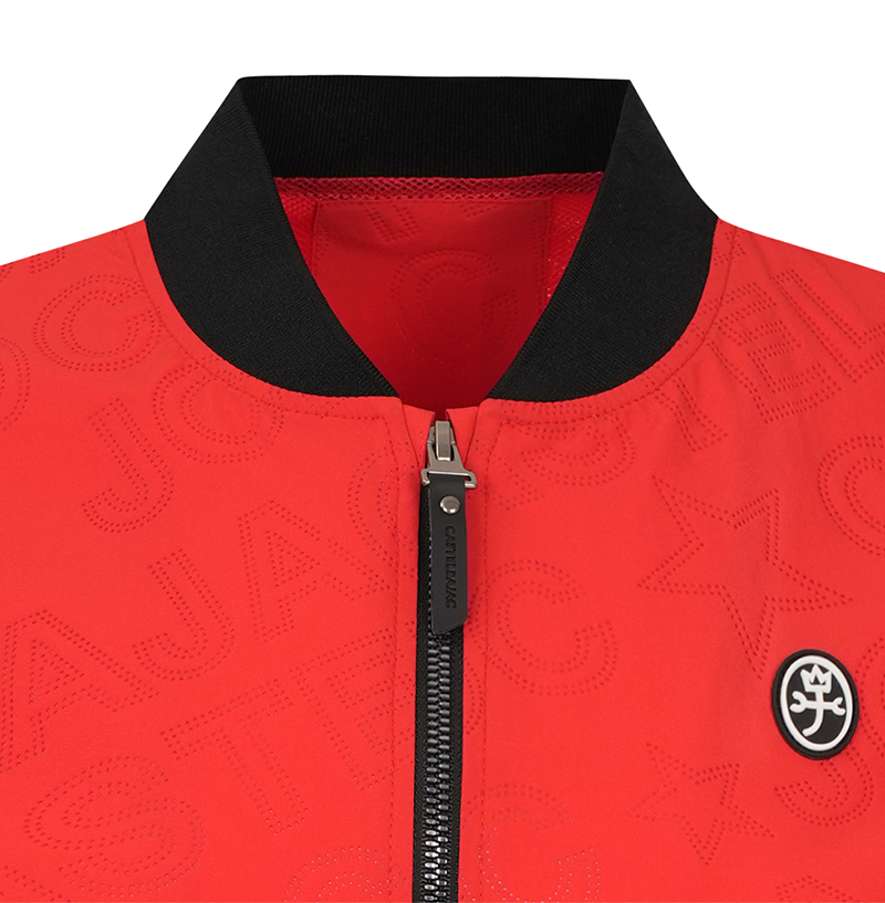 Castelbajac Women's Full-Length Logo Blouson Jumper - Red