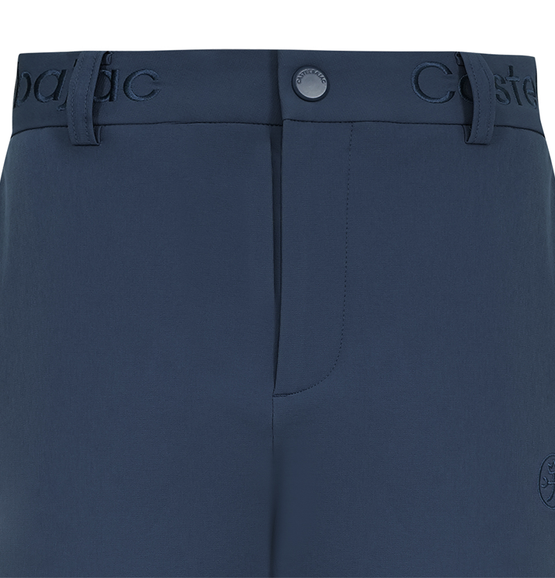 Castelbajac Men's Waist Embroidered Spandex Pants - 3 Colors