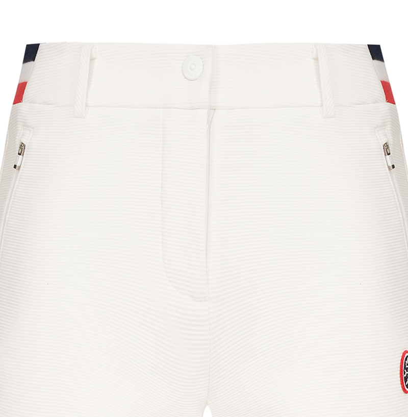 Castelbajac Women's Tri-Color Point Bootcut Pants - 2 Colors
