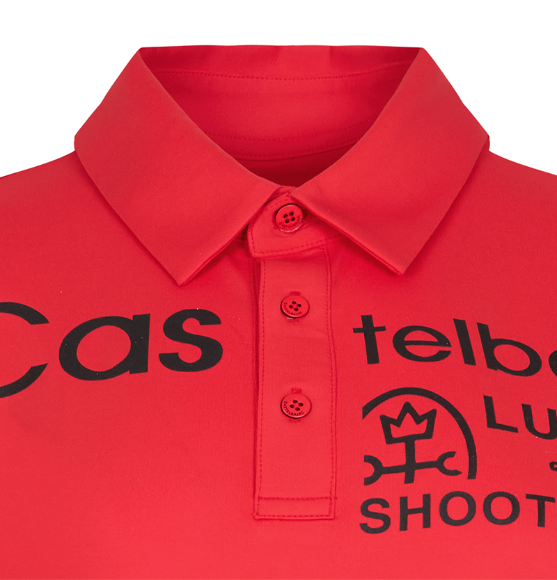 Castelbajac Men's Nylon Spandex Functional Polo T-Shirt - 2 Colors