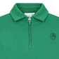 Castelbajac Men's Collared Half-Zip T-Shirt - Green
