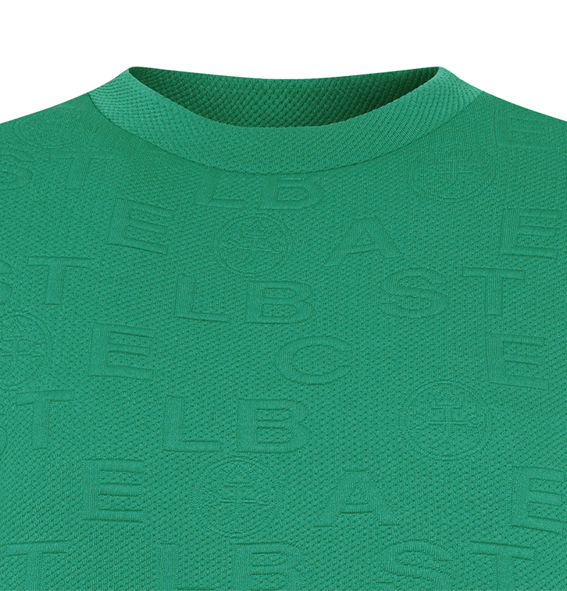Castelbajac Men's Egg Blazon Logo Embossed JQD MTM - Green