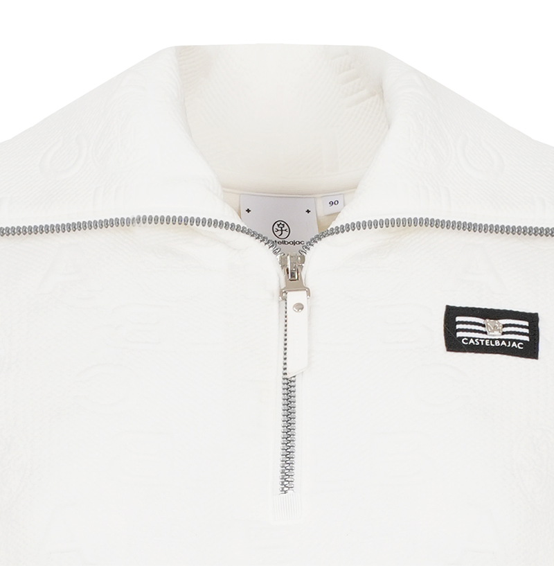Castelbajac Women's Eri Modified Half-Zip T-Shirt - 2 Colors