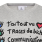 Castelbajac Women's Lettering Artwork Print Round T-Shirt - 3 Colors