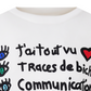 Castelbajac Women's Lettering Artwork Print Round T-Shirt - 3 Colors