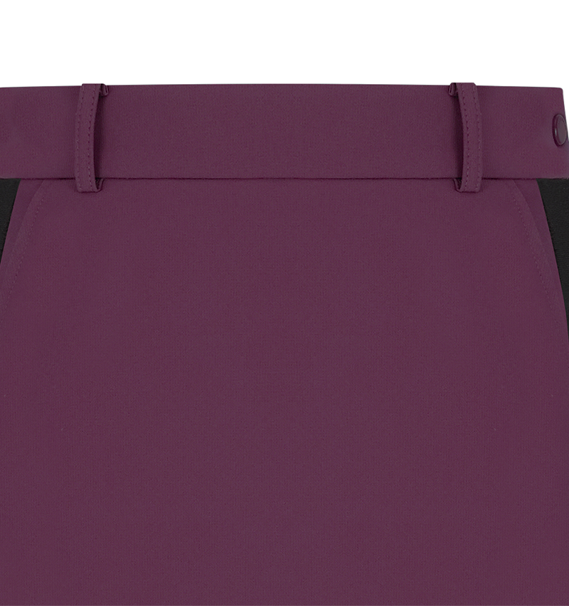 Castelbajac Women's Side Logo Culottes - Purple