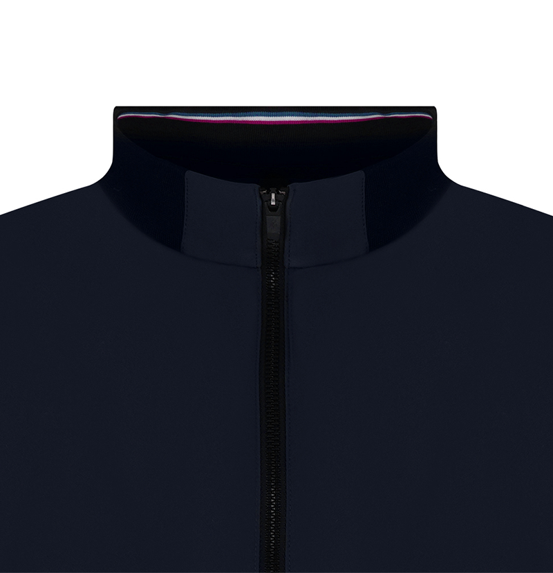 Castelbajac Men's Sleeve Pocket Bomber Jumper - Navy