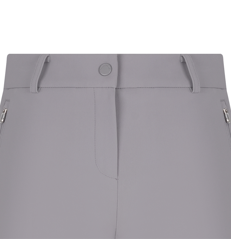 Castelbajac Women's Side-Slit Slim Pants - Grey