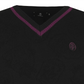 Castelbajac Men's Emblem Pattern Jacquard Knit Vest - Black