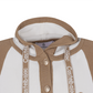 Castelbajac Women's Logo Point Raglan Short-Sleeve Hoodie - Brown