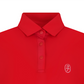 Castelbajac Women's Logo Embroidered Basic Collar T-Shirt - Red