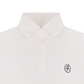 Women's Logo Embroidered Basic Collar T-Shirt - White