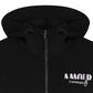 Castelbajac Women's Artwork Point Hooded Zip-Up - Black