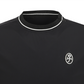 Castelbajac Men's Woven Short-Sleeve T-Shirt - Black