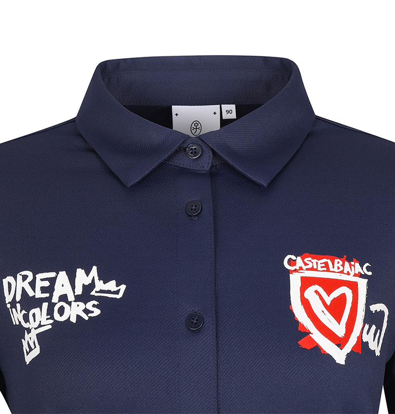 Castelbajac Women's Jersey Long-Sleeve Shirt - Navy