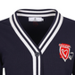 Castelbajac Women's V-Neck Artwork Cardigan - Navy