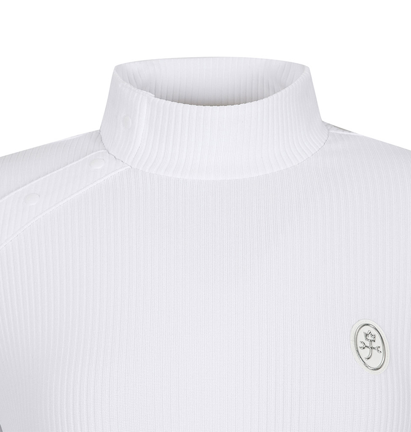 Castelbajac Women's Half-Length Golf T-Shirt - White
