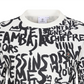Castelbajac Women's Full-Length Pattern Round T-Shirt - White