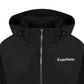 Castelbajac Women's Black Line Embroidered Point Leather Padded Jumper - Black