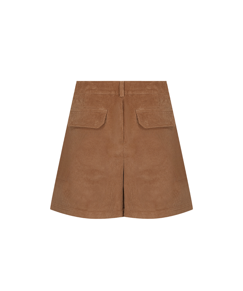 Castelbajac Women's Corduroy Shorts - Beige