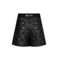 Castelbajac Women's Black Line Quilted Padded Shorts - Black