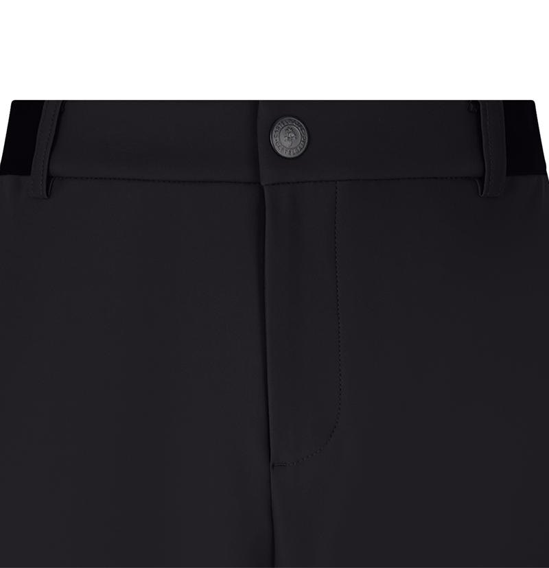 Castelbajac Men's Side Band Standard Fit Pants - Black