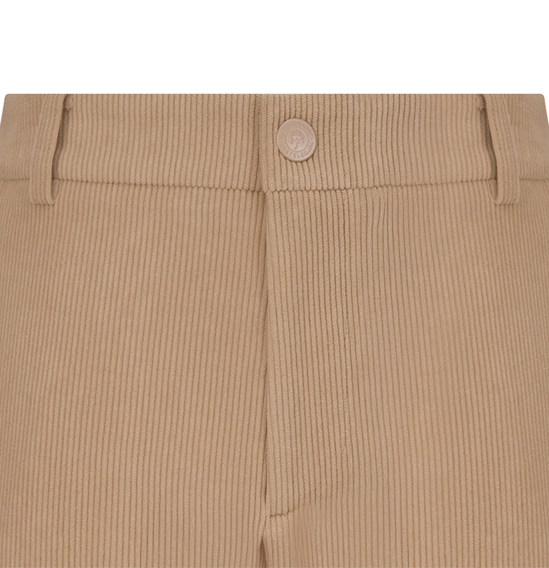 Castelbajac Men's Corduroy Standard Fit Pants - Beige