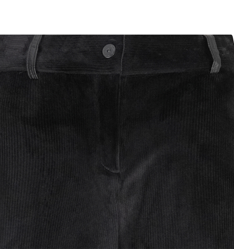 Castelbajac Women's Black Line Side Padded Fleece Jogger Pants - Black