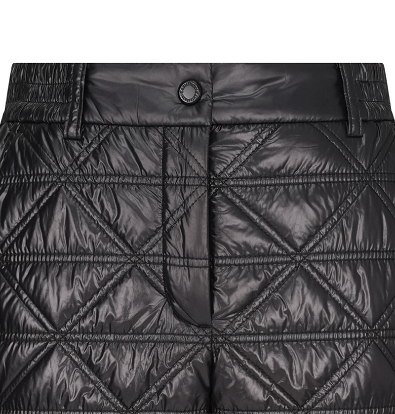 Castelbajac Women's Black Line Quilted Padded Jogger Pants - Black