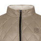 Castelbajac Men's Hybrid Duck Down Quilted Jumper - Beige