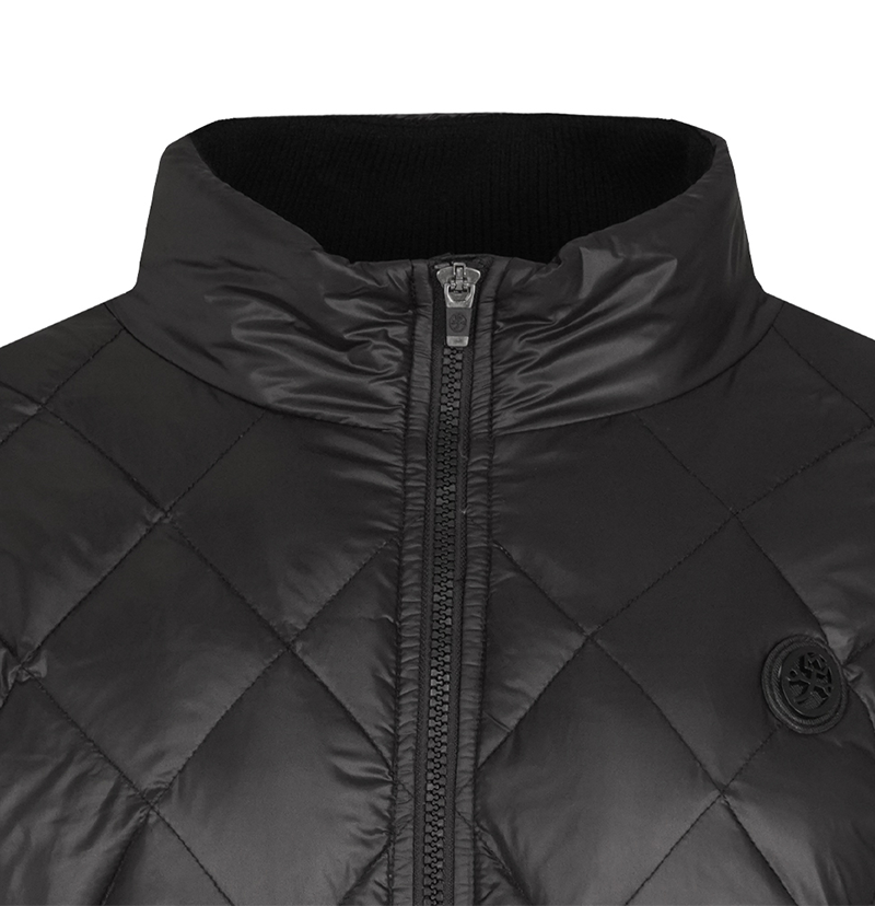 Castelbajac Men's Hybrid Duck Down Quilted Jumper - Black