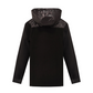 Castelbajac Men's Black Line Padded Mix Hooded Anorak T-Shirt - Black