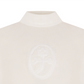 Castelbajac Women's Embroidered Point Boucle Half-Length T-Shirt - Ivory