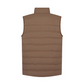 Castelbajac Men's Lightweight Duck Down Padded Vest - Brown